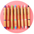 Promotional Eco-friendly customs Bamboo Ballpoint Pen